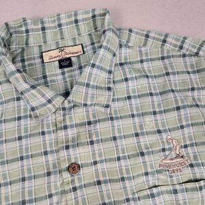 Tommy Bahama Silk Hawaiian Pinehurst Golf Shirt Button Short Sleeve Men’s Large